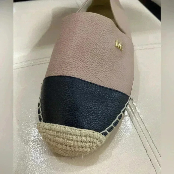 Michael Kors Kendrick Leather Slip- on Espadrilles Sz 8 - Picture 3 of 11